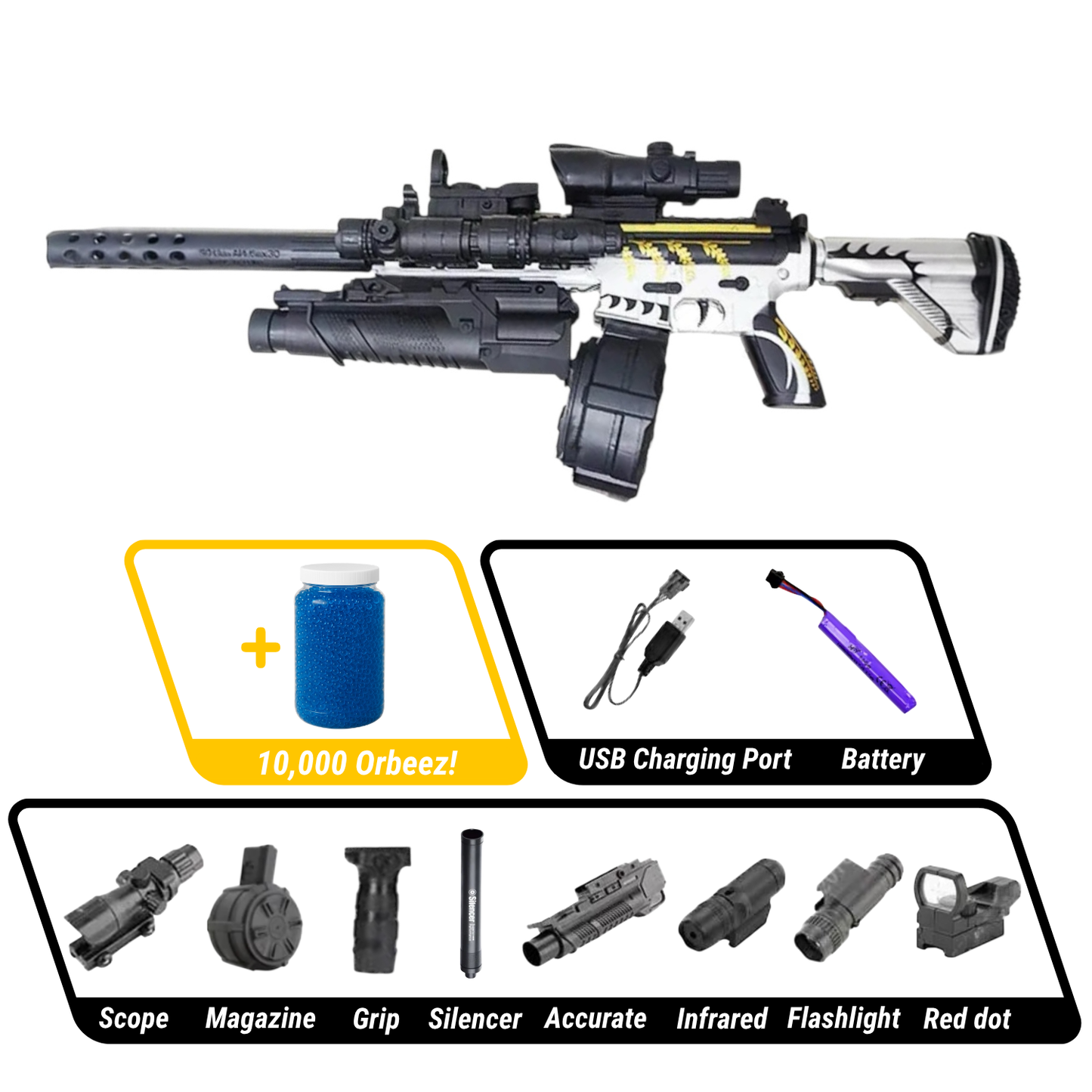 Gel Assault Rifle Blaster | SCAR SSR