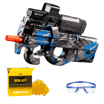 Electric Gel Bead Blaster Toy | P90 Style - Outdoor Game for Kids