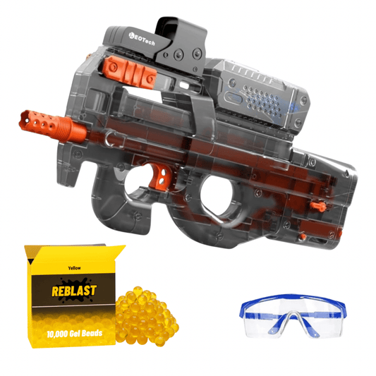 Electric Gel Bead Blaster Toy | P90 Style - Outdoor Game for Kids