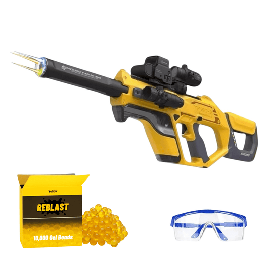 Electric Gel Water Bead Blaster Toy | Neo P90 - Outdoor Game for Kids Yellow