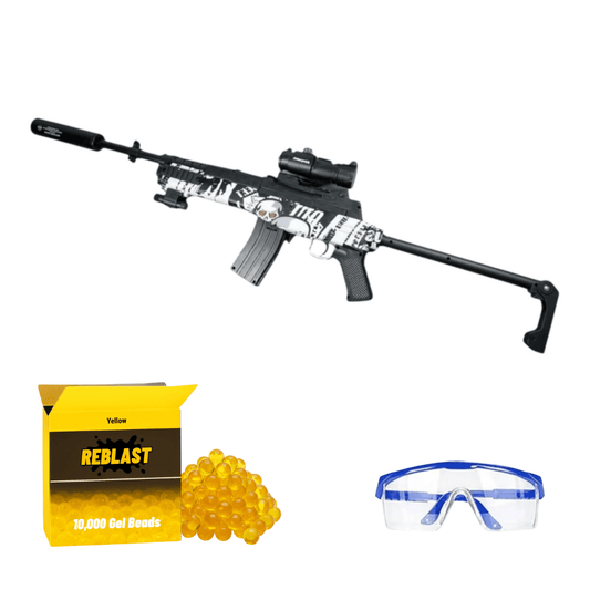 Electric Gel Water Bead Blaster Toy | Remington MSR Style - Outdoor Game for Kids