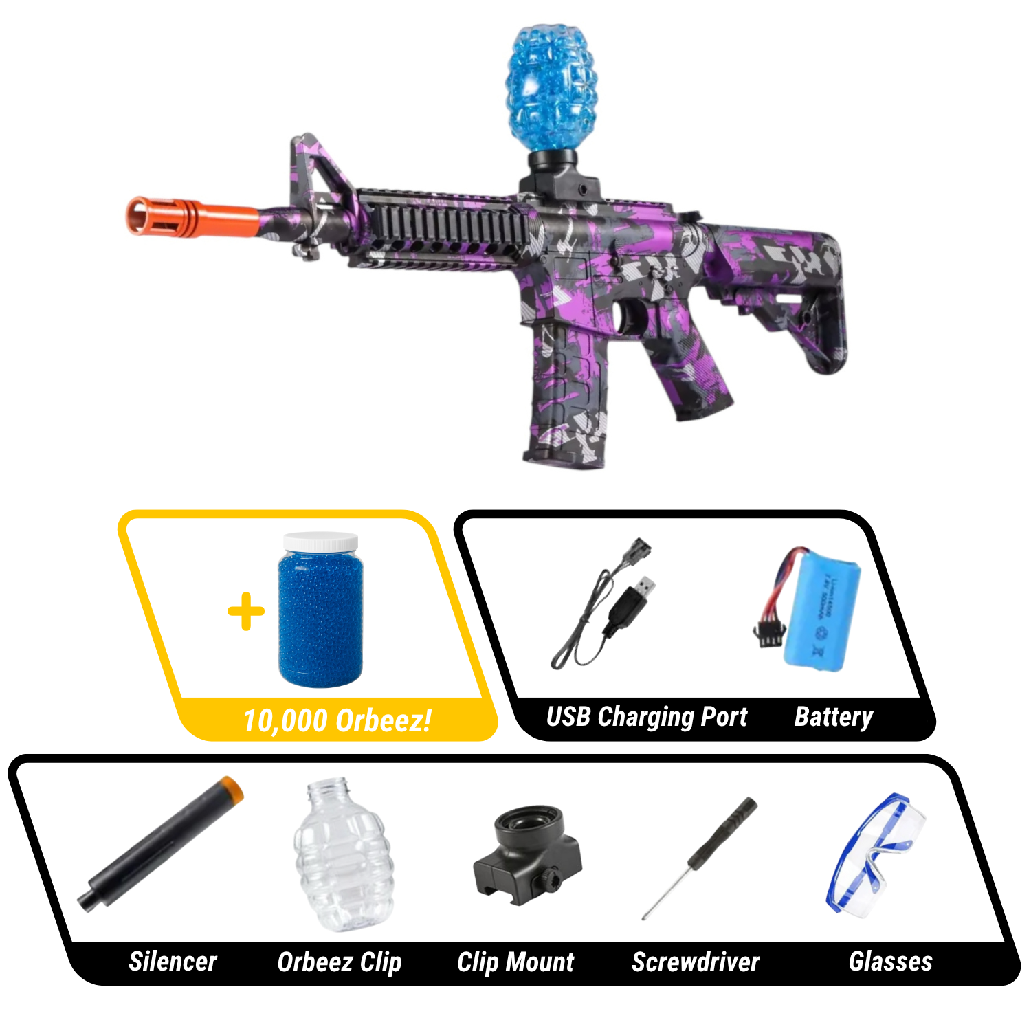 Gel Blaster Assault Rifle | M4 M416