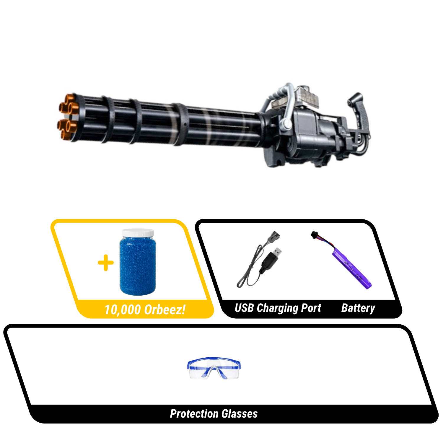 Gel Blaster Minigun | M134 GATLIN
