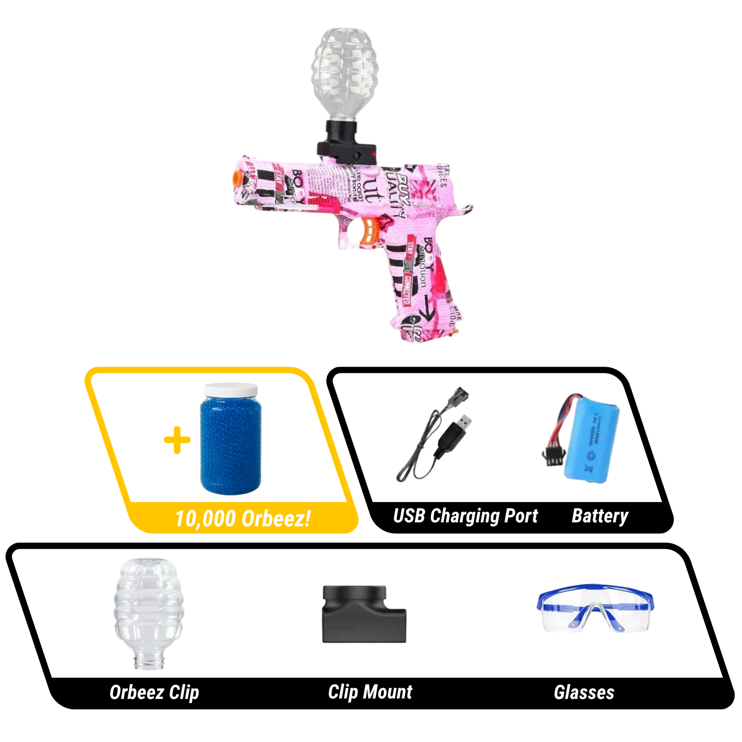 Gel Blaster Pistol | Glock 19