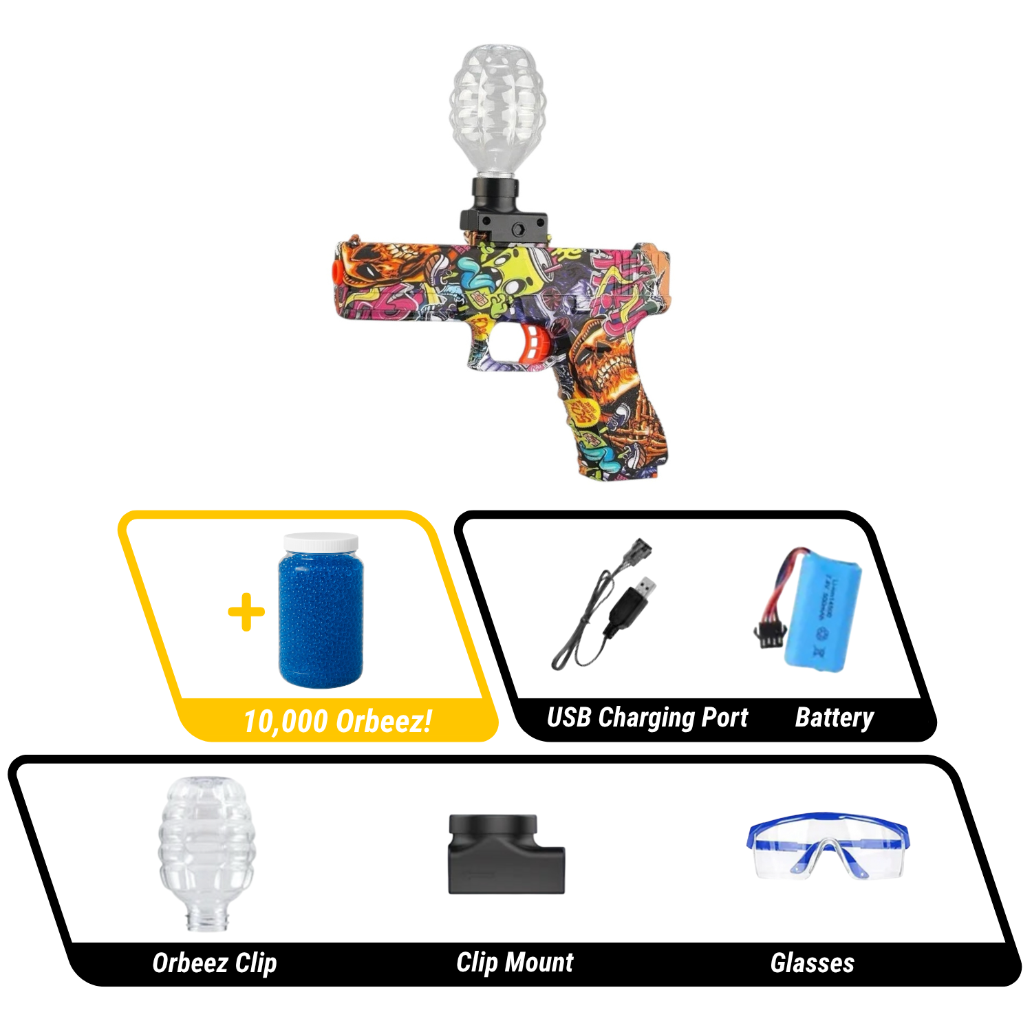Gel Blaster Pistol | Glock 19
