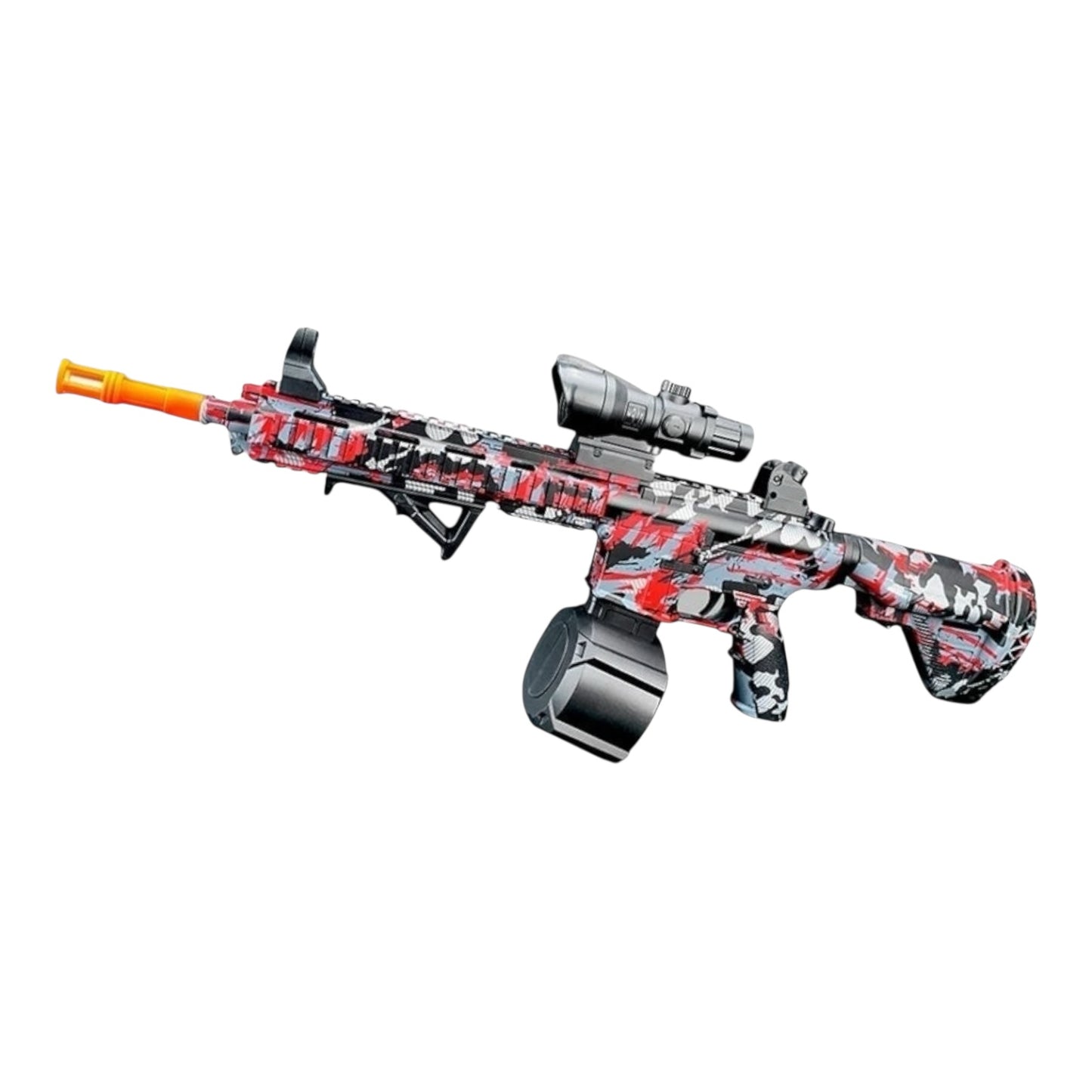 Orbeez Gun Assault Rifle | M416 Ghost Strike Red