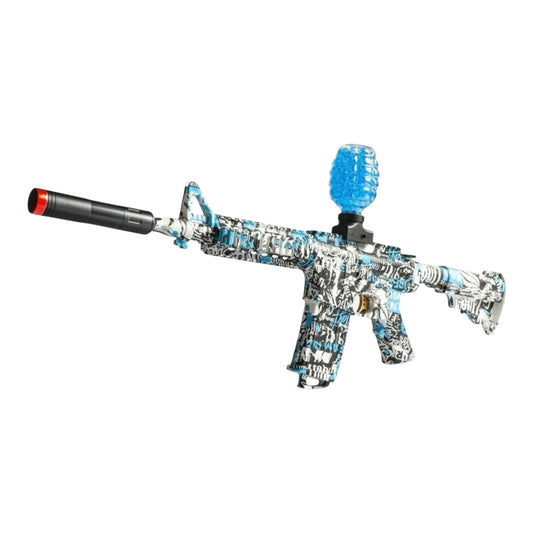 Orbeez Gun Assault Rifle | Suppressor Colt M4A1 Blue